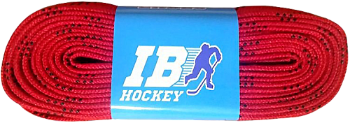 Шнурки для коньков с пропиткой IB Hockey 244 (HLIB244RD)