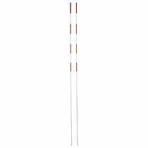 Антенны волейб. под карманы 1.8м фиберглас,бело-красный (FS №1.8)
