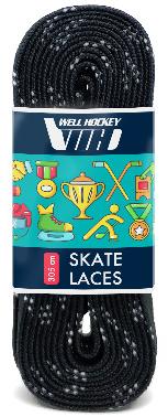 Шнурки хоккейные TSP Well Hockey Skate Laces без пропитки 244см (2326)