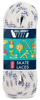 Шнурки хоккейные Well Hockey Skate Laces без пропитки 213см (2330)