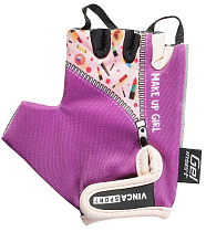 Велоперчатки Vinca Sport JR Make up girl (VG 963)