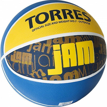 Мяч баскетбольный Torres Jam №7 (B02047)