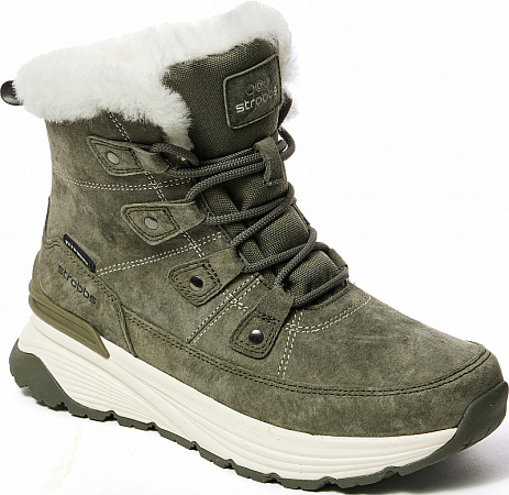 Кроссовки Strobbs WN зимние, зеленый (F8487-19)