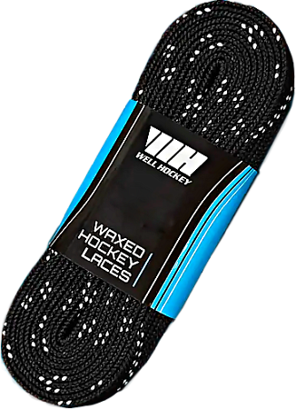 Шнурки хоккейные Well Hockey Laces Waxed с пропиткой 305 см (4068)