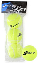 Мяч Start Up для большого тенниса (набор 3 шт) (ECE 041)