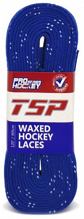 Шнурки хоккейные TSP Hockey Laces Waxed с пропиткой 244 см (2146)