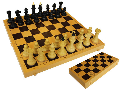 Шахматы обиходные с шахматной доской (03-035)