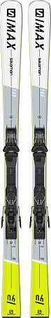 Лыжи горные Salomon E S/Max 6 + крепления M10 GW L80 (L41170300) 