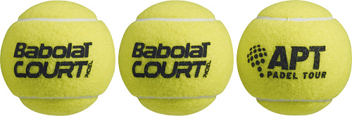 Мяч падел Babolat Court Padel x3 (501098)