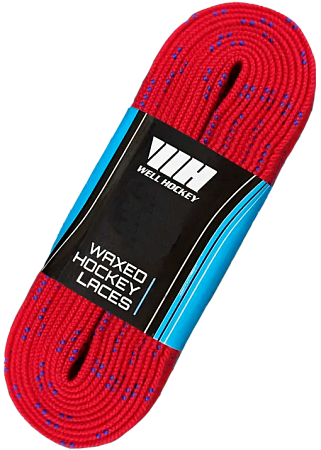 Шнурки хоккейные Well Hockey Laces Waxed с пропиткой 274 см (4083)