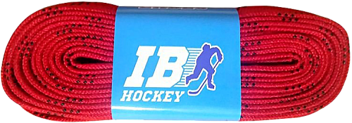 Шнурки для коньков с пропиткой IB Hockey 274 (HLIB274RD)