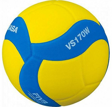 Мяч волейбольный Mikasa №5 ( VS170W-Y-BL)