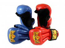 Перчатки Рэй Спорт для Рукопашного боя Fight-1 синий 12 унций рМ (С4ИХ12)