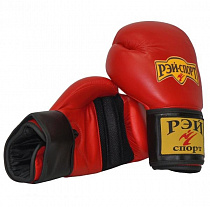 Перчатки Рэй Спорт боксерские ХУК 10oz (лБ61ИС)