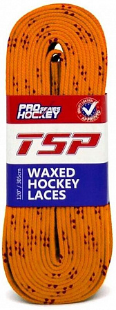 Шнурки хоккейные TSP Hockey Laces Waxed с пропиткой 244 см (2829)