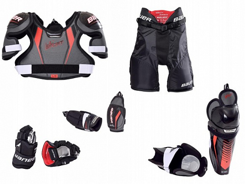 Набор защиты хоккейный Bauer S19 YTH Lil Sport Kit (1055408)