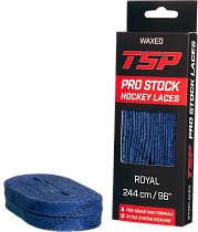 Шнурки для коньков с пропиткой TSP Pro Stock Waxed 244 см (3651)