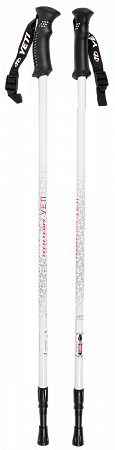 Палки треккинговые Tech Team Yeti White  2-х секционные 115-135 см 