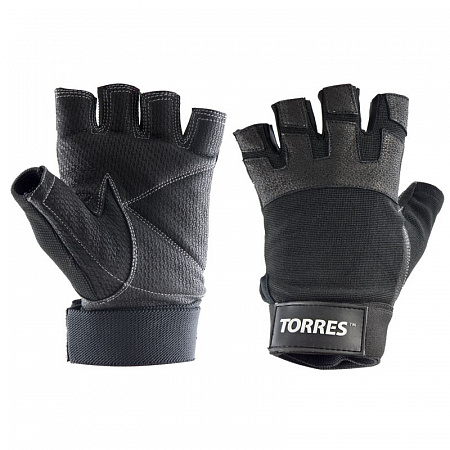 Перчатки для тяжелой атлетики и фитнеса Torres (PL6051)