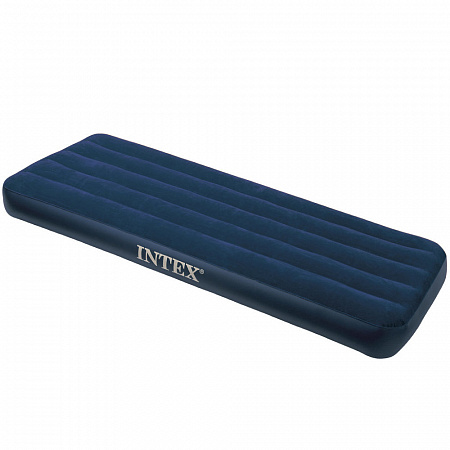Кровать Intex Dura-Beam Series Classic Downy флок 191х76х25 см (64756)