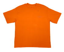 Футболка Samo MN принт Answer Question, oversize, оранжевый (M55135K-16-1358)