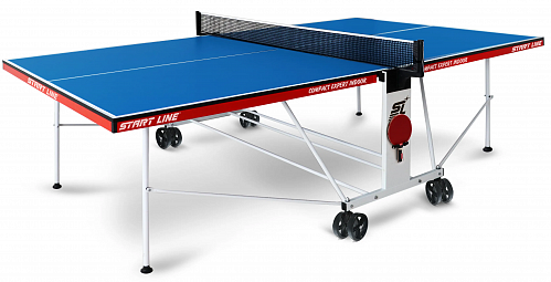 Стол теннисный Start Line Compact EXPERT синий (6042-2)