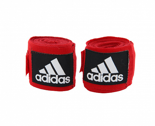 Бинт Adidas боксерский 5см*3,5м красный (ADIBP03)