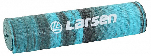 Коврик для фитнеса и йоги Larsen PVC 180х60х0,8см