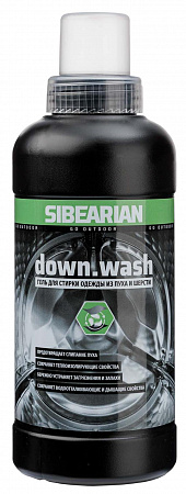 Гель Sibearian Down Wash для стирки одежды из пуха и шерсти 500 мл (1114)