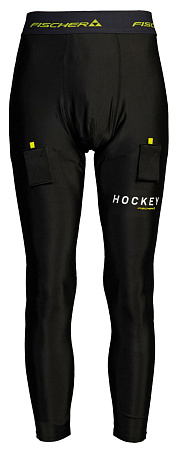 Брюки хоккейные Fischer SR Jock Compression (H064124)