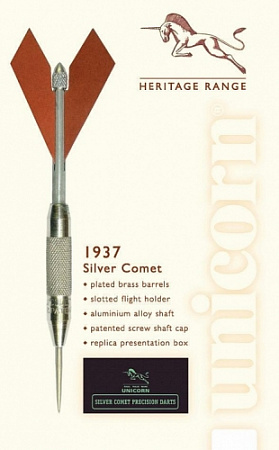 Дротики Unicorn Silver Comet 1937 steel tip