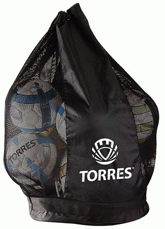 Сумка Torres на 15 футб.мячей, на шнурке с фиксатором (SS11069)