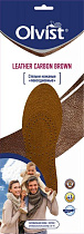 Стельки Olvist Leather carbon (кожа+латекс) (221-2024 )