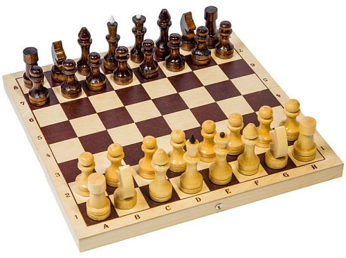 Шахматы турнирные с доской 400*200*55 мм (E-1)