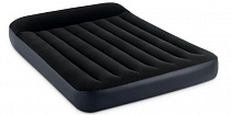Кровать Intex  Full Pillow Rest Classic Airbed With Fiber, флок 191х137х25 см эл/н220V (64148)